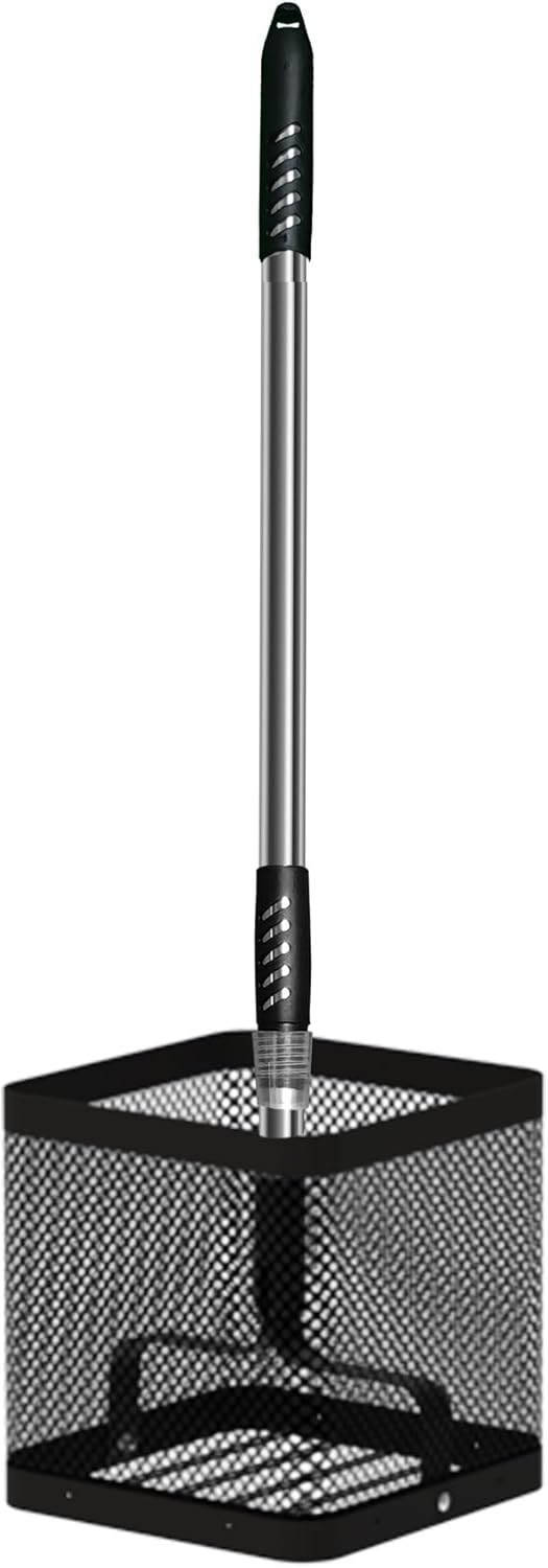 PONGBOT Ping Pong Ball Picker - Retractable Collector Holds 150+ Balls for Easy Storage