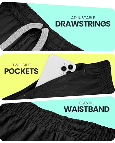 Men's Athletic Shorts - Breathable Mesh Quick Dry Running Gym Shorts