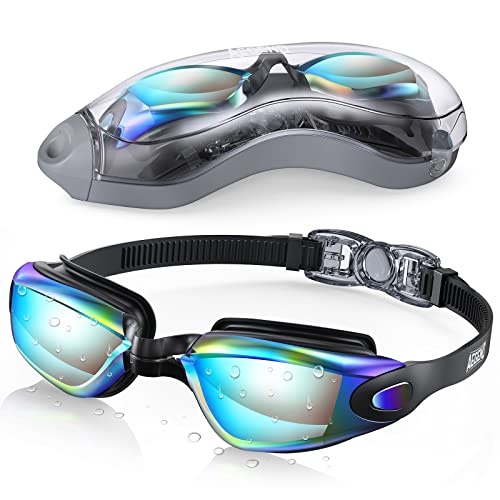 Swim Goggles for Adults and Youth - Leak-Proof Full Protection