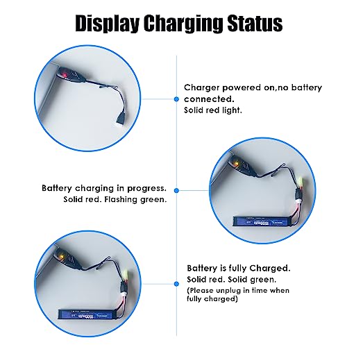 11.1V 1500mAh Airsoft Lipo Battery with Mini Tamiya Plug - 35C