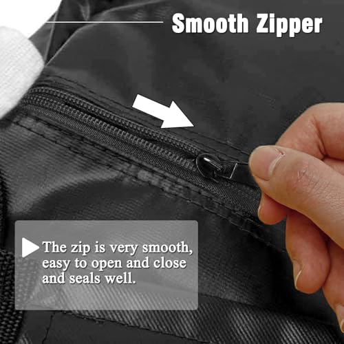 TuhooMall Black Golf Impact Power Smash Bag for Swing Training Waterproof Durable