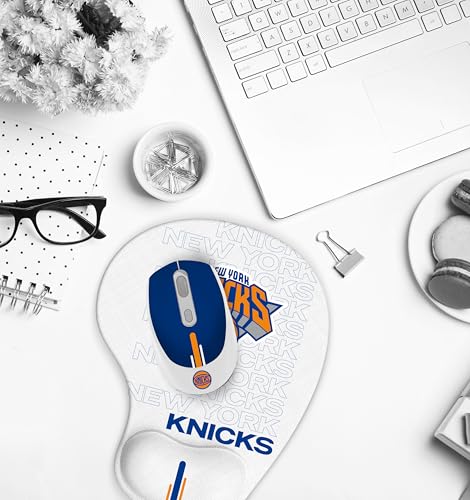 NBA Wireless Mouse and Mouse Pad Combo with Ergonomic Design