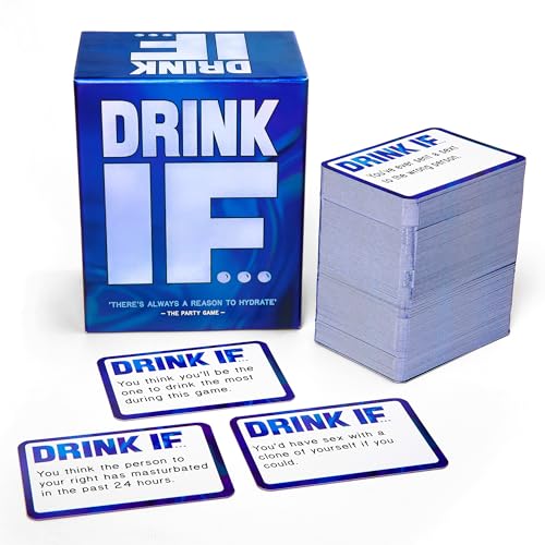 Drink IF… Adult Drinking Game - Hilarious Icebreaker for Parties