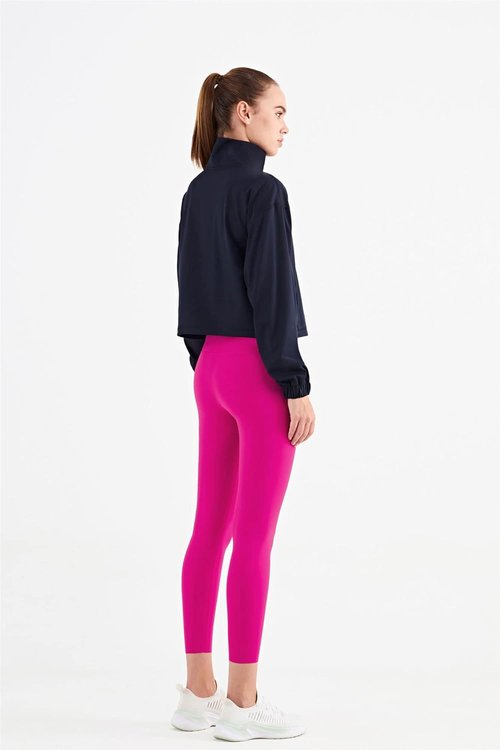 Altiland Half Zip Pullover | Cropped Jacket for Women - Long Sleeve Athletic Yoga Shirt