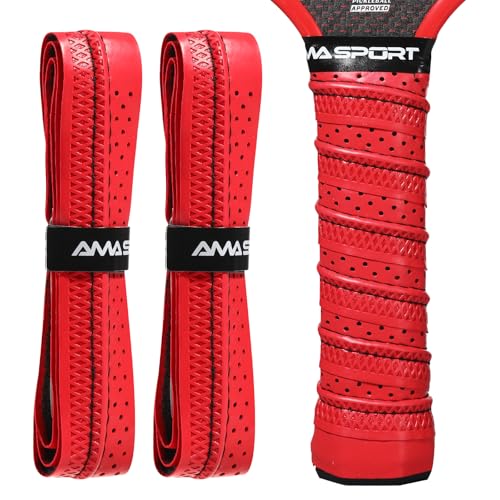 AMA SPORT Pickleball Paddle Grip Tape 2 Pack Overgrip Replacement