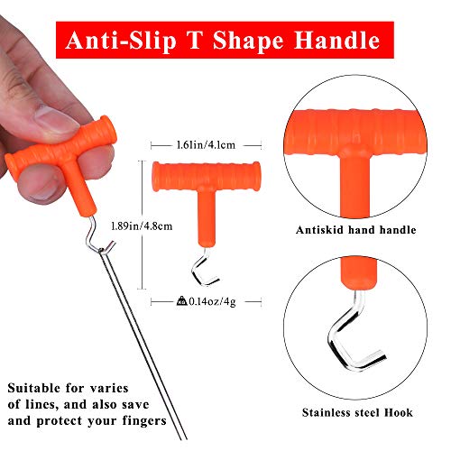 Carp Fishing Tackle Kit Set - 6 in 1 Tool Kit - Orange