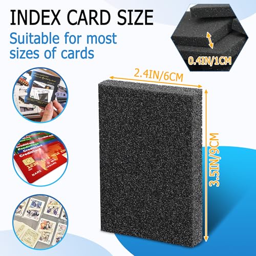 100PCS Foam Card Dividers for Trading Card Storage, Protect & Organize Collectible Cards