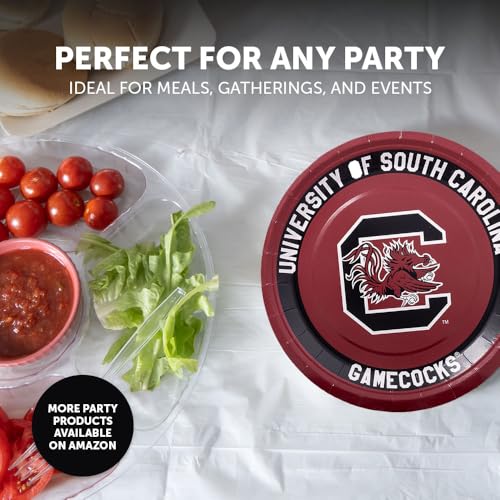 University of South Carolina Paper Plates - 20 Count, 9 Inch