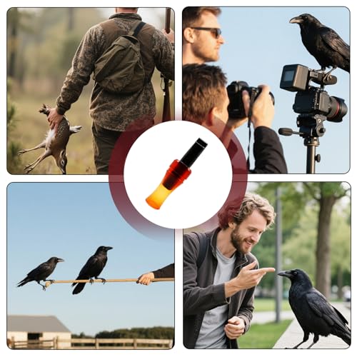 Realistic Crow Call Whistle for Hunting and Wildlife Observation