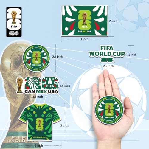 FIFA World Cup 2026 Fridge Magnet - Mexico Design