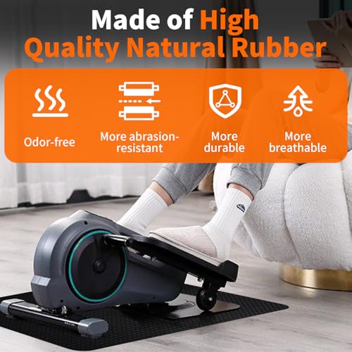 Non-Slip Elliptical & Stepper Mat - 23.6" x 17" - Double-Sided