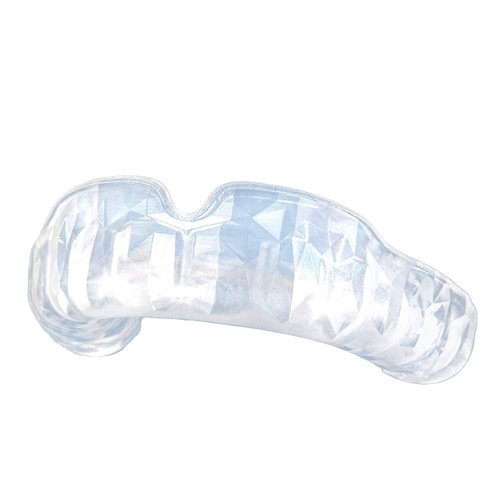 GuardLab APEX Lite Sports Mouthguard for Football, Basketball, Boxing, Wrestling, Soccer, BJJ, Hockey, MMA | Adults & Youth | Pre-Indented for a Precise Fit | Case Included (APEX LITE, Medium Clear)