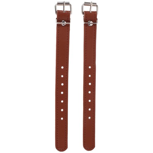 Homoyoyo Bike Basket Straps: Adjustable Bike Leather Straps - Front Bicycle Basket Straps for Adult Bike Bicycle