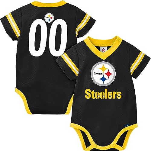 NFL Baby Jersey Bodysuit for Boys - Short Sleeve Onesie