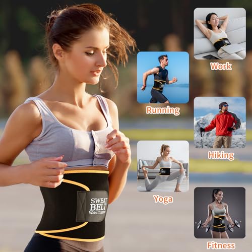 Sweat Waist Trainer for Women - Medium Neoprene Cincher Belt