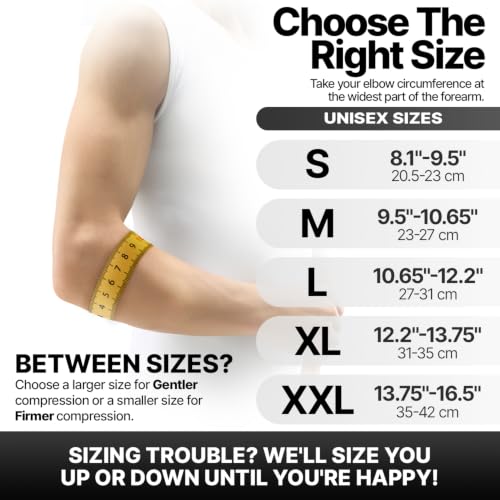 DR. BRACE® Elite Elbow Brace, Breathable Compression Sleeve