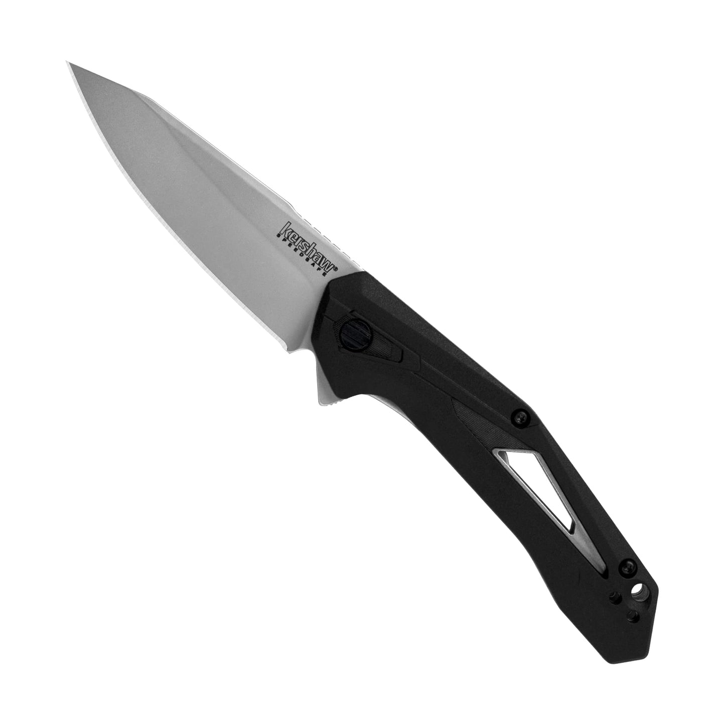 Kershaw Airlock Assisted Opening Knife Black FRN (3" Bead Blast) 1385
