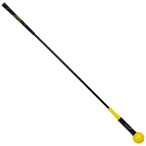 Fitvids Golf Training Aid Golf Swing Trainer, 48-Inch, Yellow