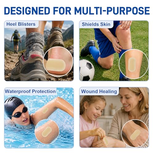 24 Pack Advanced Hydrocolloid Gel Bandages of Cushioning Coverage