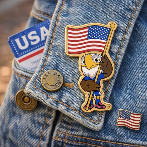 FIFA World Cup 2026 Mascot Selfie Pin - 1.5 Inch Clutch