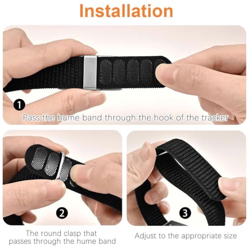 Nylon Loop Strap for Hume Band - Black