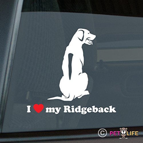 Rhodesian Ridgeback Love Sticker - Vinyl Auto Window Decal