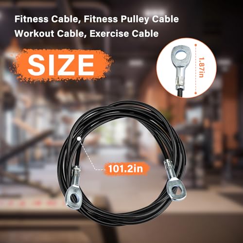 Heavy Duty Fitness Cable for Total Gym Models 1000-3000, XLS - ArrogantF