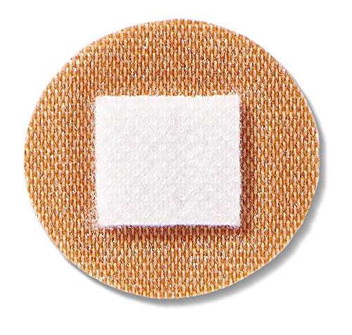 Flex Fabric Spot Adhesive Bandages - 7/8 Inch Diameter, 100 Count Box