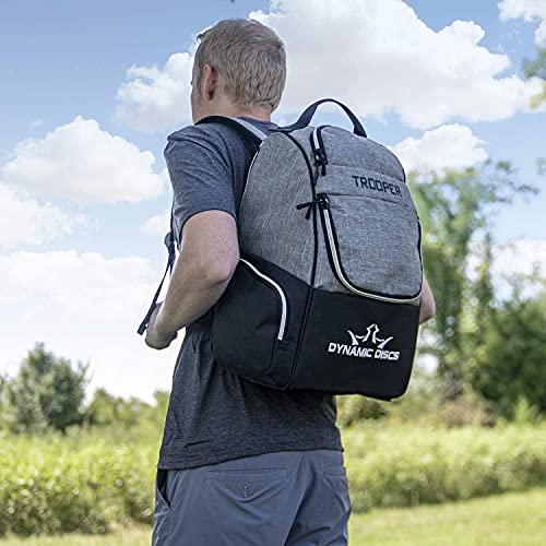 Dynamic Discs Trooper Disc Golf Backpack Woodland Camo—Holds 18+ Discs