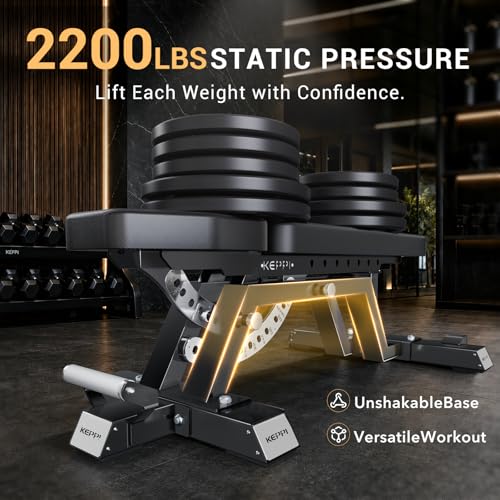 Commercial-Grade FID Weight Bench - 2200lb Capacity, 11+8 Angles, Gross Black