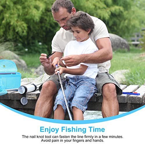 Fishing Knot Tying Tool - Quick and Easy Nail Knot Tyer