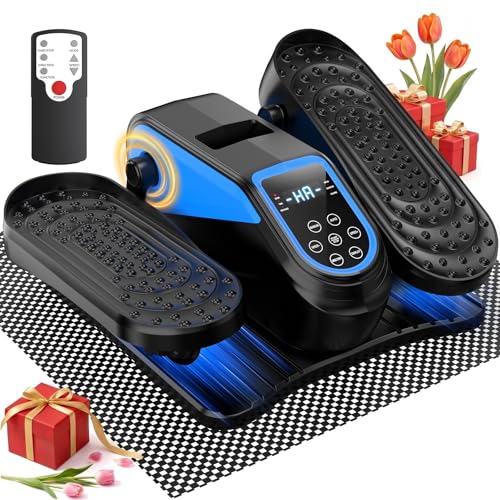 Mini Electric Under Desk Elliptical Exerciser - Blue, 12 Speeds