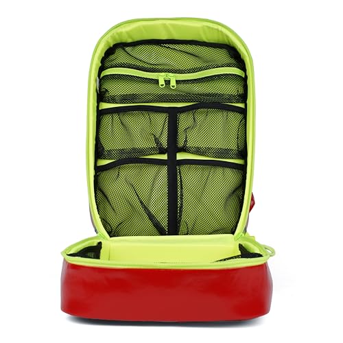 AED Backpack with Clear Window – Foam-Lined Protection for EMS