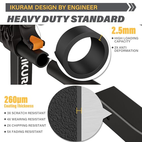 4-Bike Hitch Rack for Cars, Trucks & SUVs - Foldable & Durable