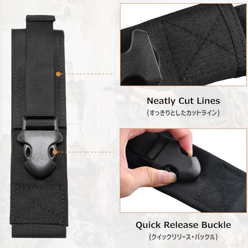 Tactical Mini Belt Pouch - Black Style D | EDC Utility Storage