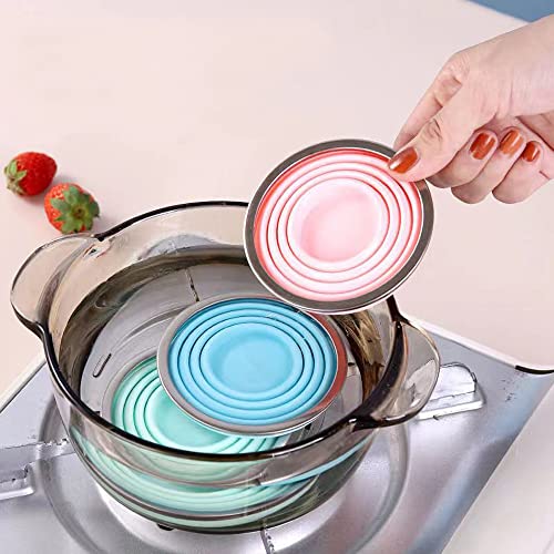 Collapsible Silicone Travel Cup - 250ml Portable Camping Mug - Transparent