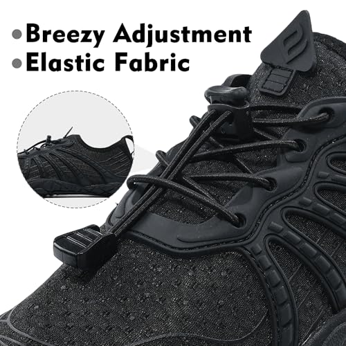 Elvora Men's 7 Wide & Women's 9 Wide Water Shoes - Quick-Dry Beach & Pool Footwear