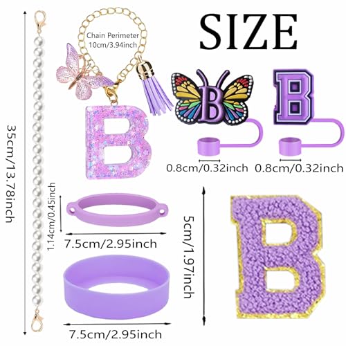 Cup Accessories Set for Stanley 30/40oz Tumbler - Purple