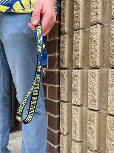 Michigan Wolverines Lanyard with Detachable Breakaway Buckle