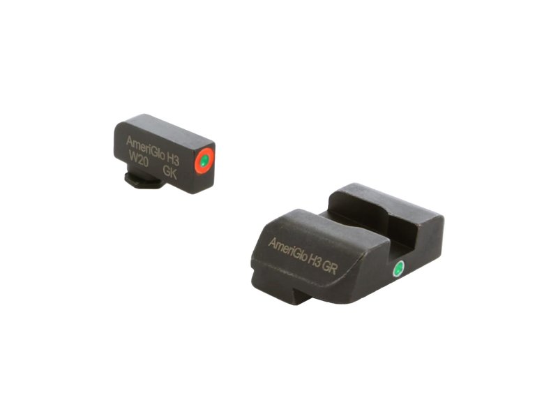 AMERIGLO i-Dot Series Sight Set for Glock - Fits Gen 1-4 10mm/.45/.357