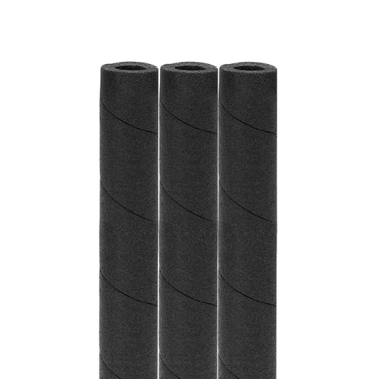 3 Pack Pipe Insulation Foam Tube - 15.8 Inches Black Pipe Covers - Multi-Purpose Soft Foam Tubing for Outdoor Indoor Swimming Pool Handle Water Pipes