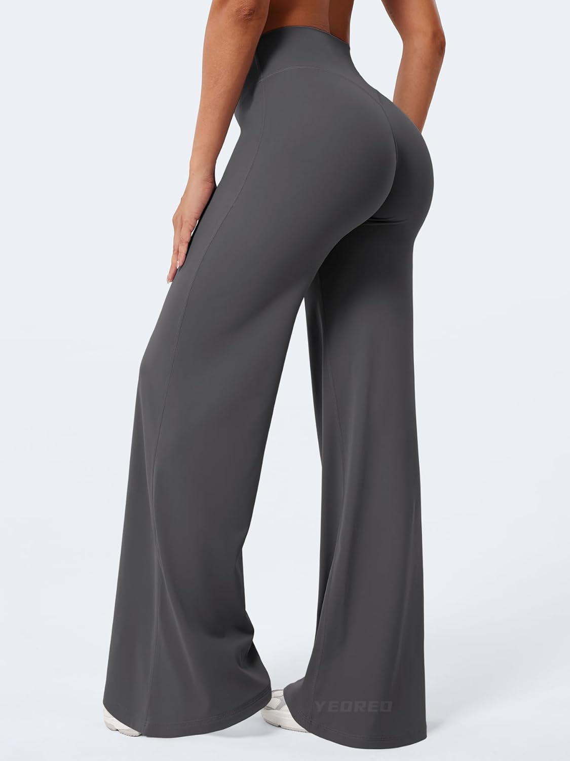 YEOREO Women's High Waist Workout Leggings - No Front Seam, Buttery Soft Yoga Pants | 29"/31.5"/33"/35" Sizes