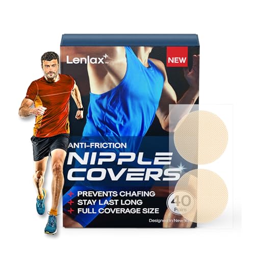Men's Nipple Covers - Waterproof, Sweatproof Adhesive Tape