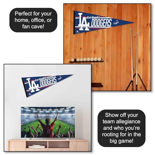 Los Angeles Dodgers Large Felt Pennant - 12x30 Inches