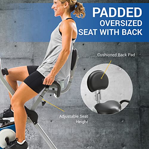 Folding Exercise Bike with 225 LB Capacity - FB350