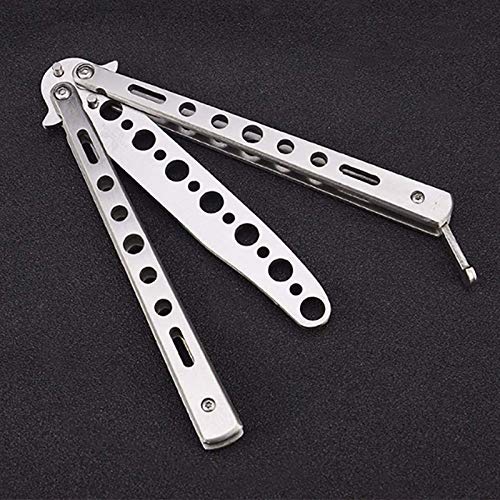 Butterfly Knife Trainer - Stainless Steel Practice Knife