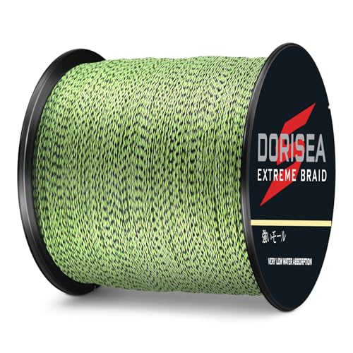 Braided Fishing Line 100m 40lb - Black & Yellow Fishing Wire
