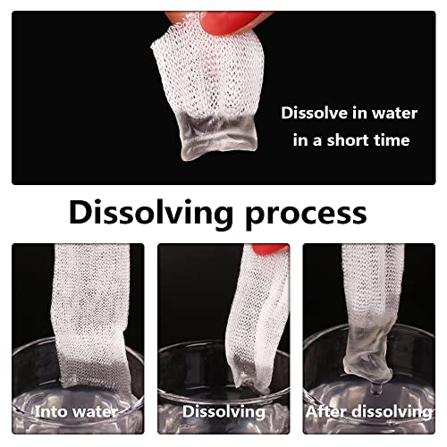 2 Pcs PVA Carp Fishing Bait Wrap Bags - 37mm Mesh