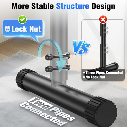 Adjustable Dip Bar Station - Heavy Duty Parallette - Black