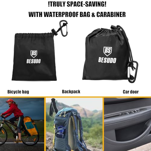 Besudo Waterproof Handlebar Cover for E-Bikes & Bikes - Universal Fit, Dust & Dirt Protection